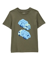 Toddler Recycling Truck Graphic Tee