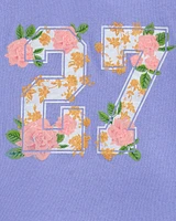 Kid Floral Crop Tee