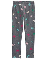 Butterfly Cozy Fleece Leggings