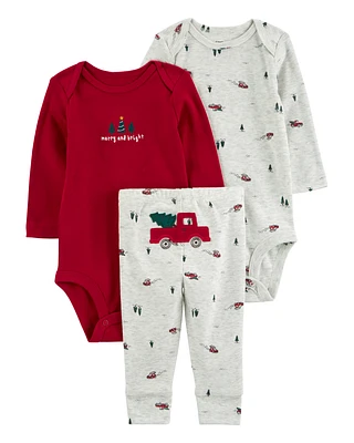 Baby 3-Piece Holiday Little Character Set