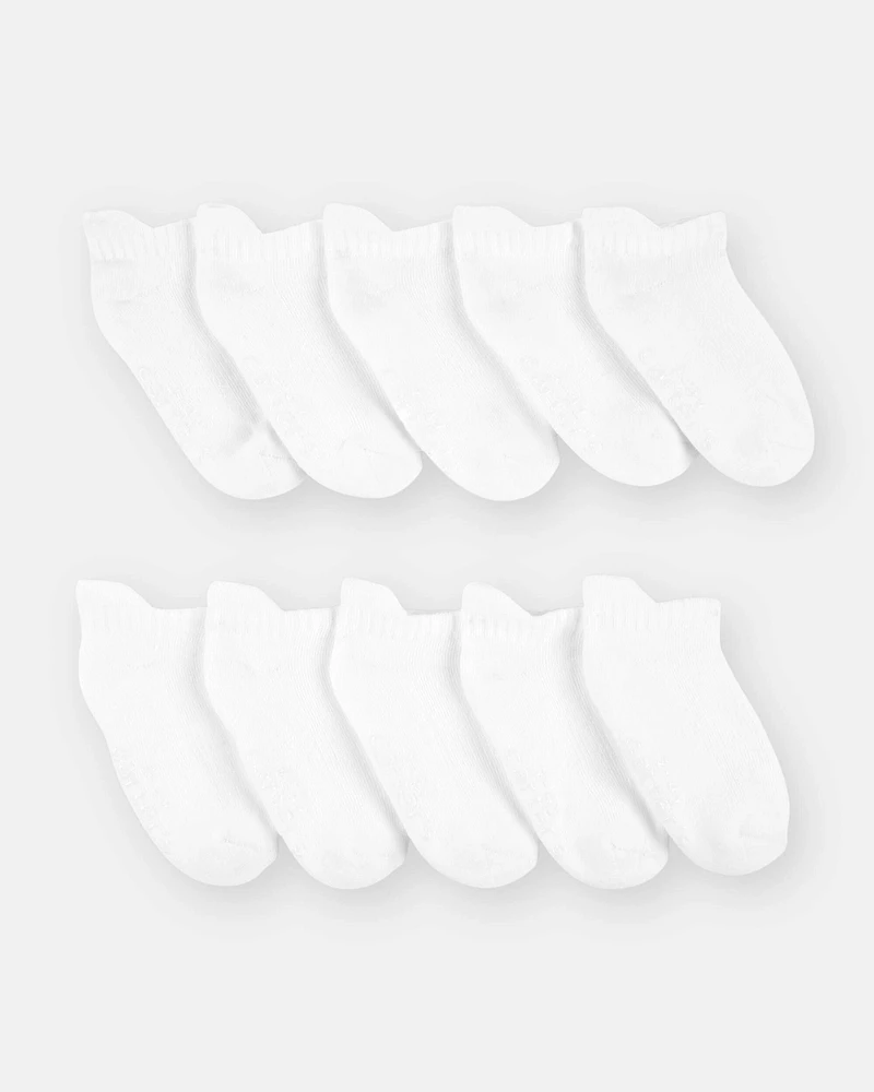 Toddler 10-Pack No Show Socks