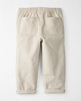 Toddler Organic Cotton Corduroy Pants Toasted Wheat