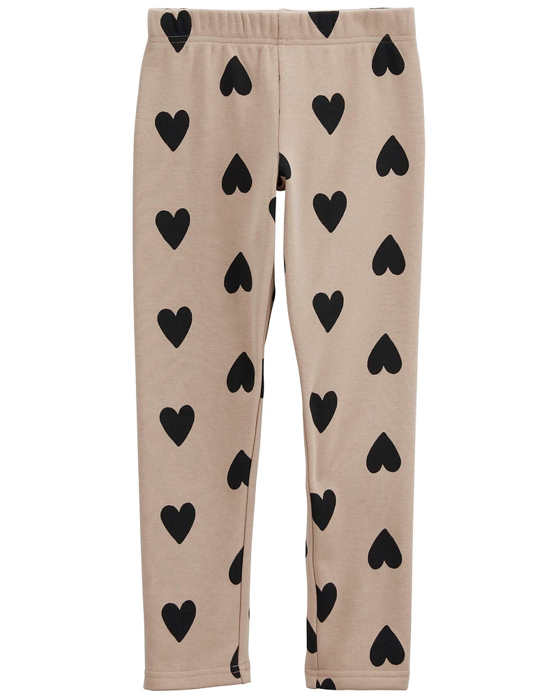 Kid Heart Cozy Fleece Leggings