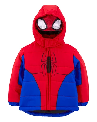 Toddler Spider-Man Puffer Jacket