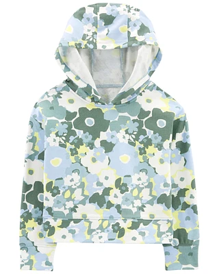 Floral Active Pullover Hoodie