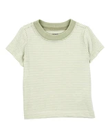 Baby 2-Piece Tee & Shortall Set - Olive