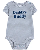 Daddy's Buddy Cotton Bodysuit