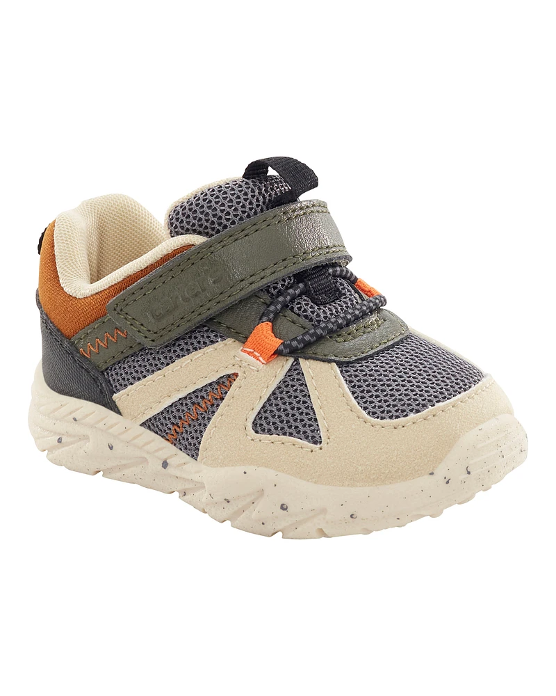 Every Step® First Walker Athletic Sneakers - Grey