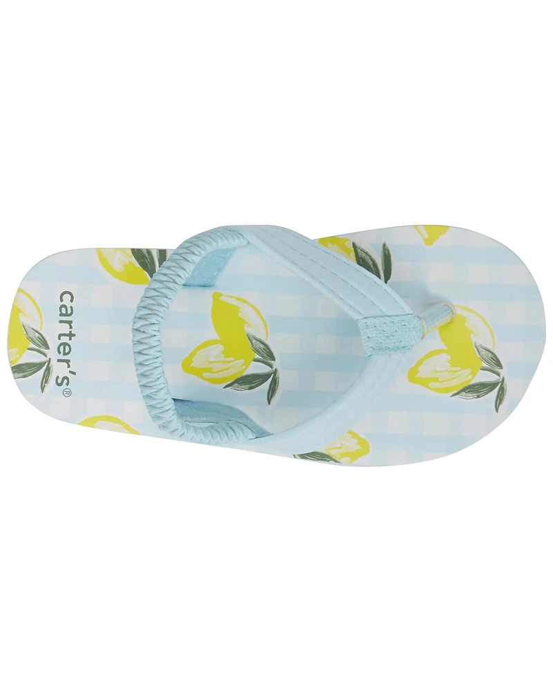 Lemon Flip Flops