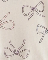 Toddler Bow Print Dress