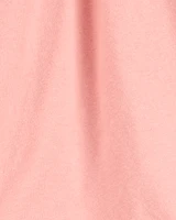 Kid 2-Piece Gingham Skort Outfit Set - Pink
