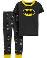 2-Piece Batman TM 100% Snug Fit Cotton Pyjamas