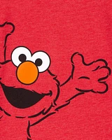 Toddler Sesame Street™ Elmo Short-Sleeve Graphic Tee - Red