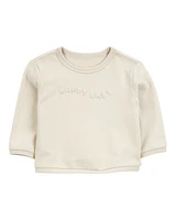 Baby Glitter Fleece Sweatshirt