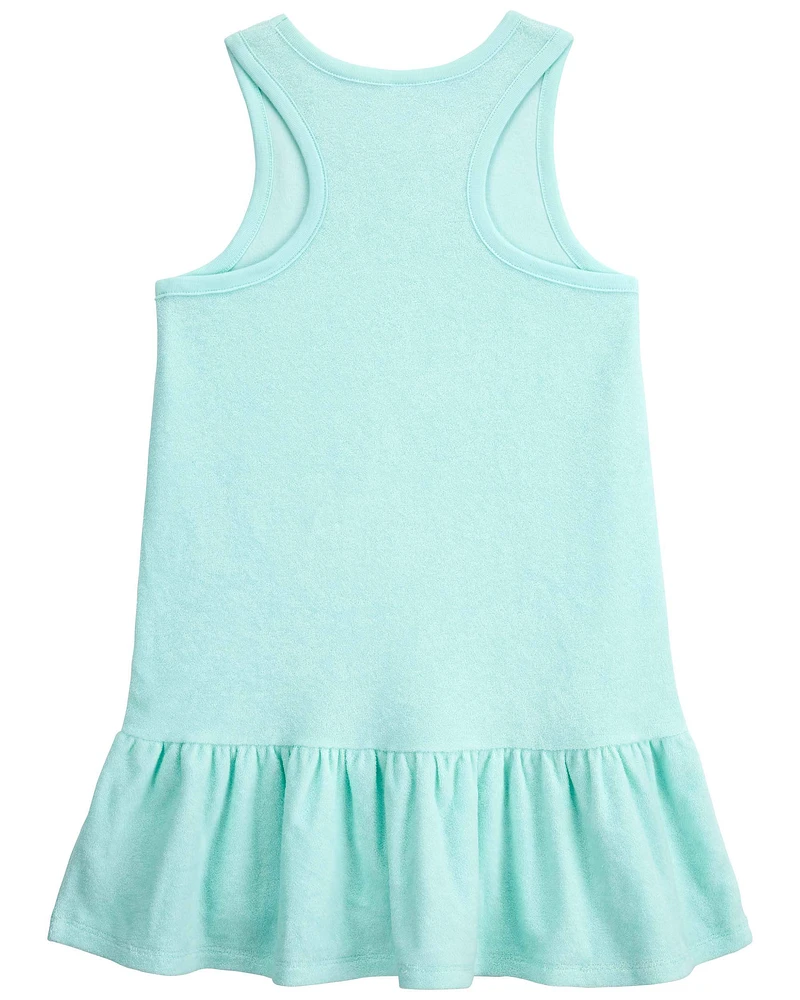 Kid Racerback Peplum Cover-Up