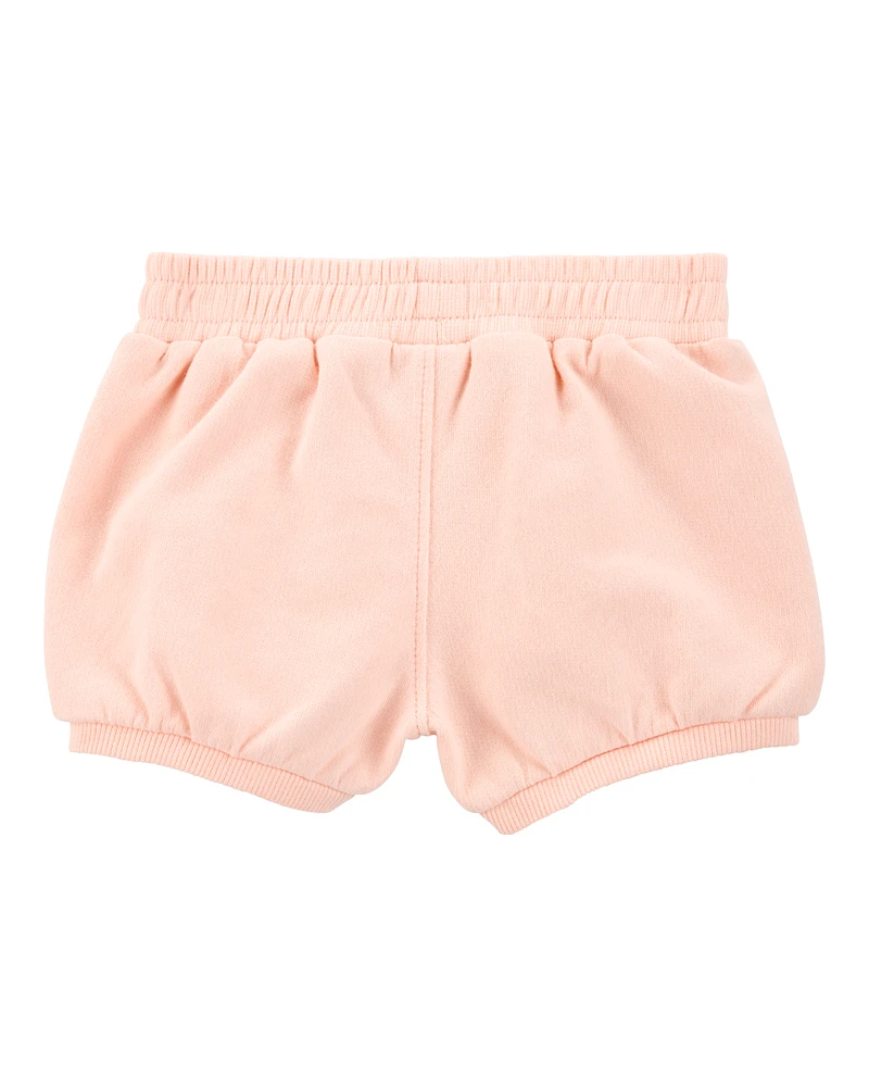 Baby 3-Piece French Terry Mix-and-Match Outfit Set - Pink