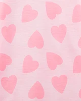 Girls 2-Pack Rainbow Hearts Nightgowns