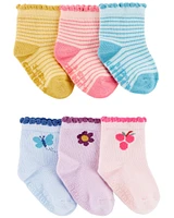 Bébé 6 paires de chaussons