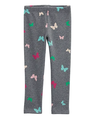 Baby Butterfly Cozy Fleece Leggings