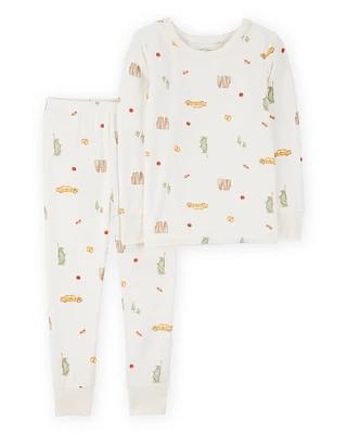 New York City Print PurelySoft 2-Piece Pyjamas - Ivory