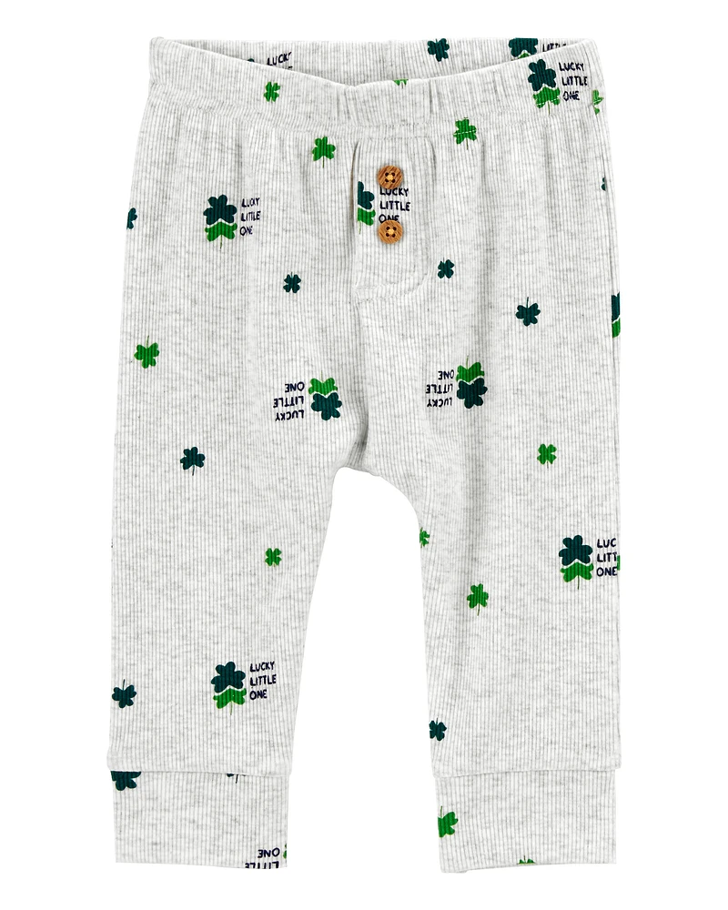 Baby 2-Piece St. Patrick's Day Top & Pant Set