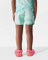 Toddler Tie-Dye Pull-On French Terry Shorts