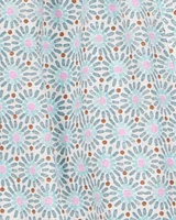 Kid Geo Print Flowy Pull-On Shorts