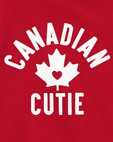 Toddler Canadian Cutie Short-Sleeve Tee