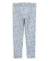 Toddler Floral Stretch Leggings