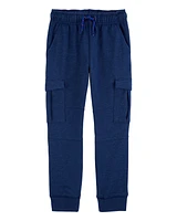 Kid Pull-On Knit Cargo Pants