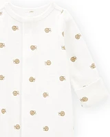 Baby Preemie Snail Cotton Sleeper Gown
