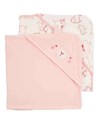 Baby 2-Pack Hooded Towels