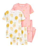 Baby 2-Pack Assorted Print Cotton Pyjamas