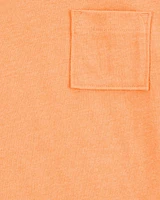 Toddler Solid Short-Sleeve Tee - Orange