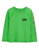 Kid 2-Piece Teenage Mutant Ninja Turtles Rashguard & Swim Trunk Set