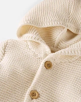 Organic Seed Stitch Cardigan