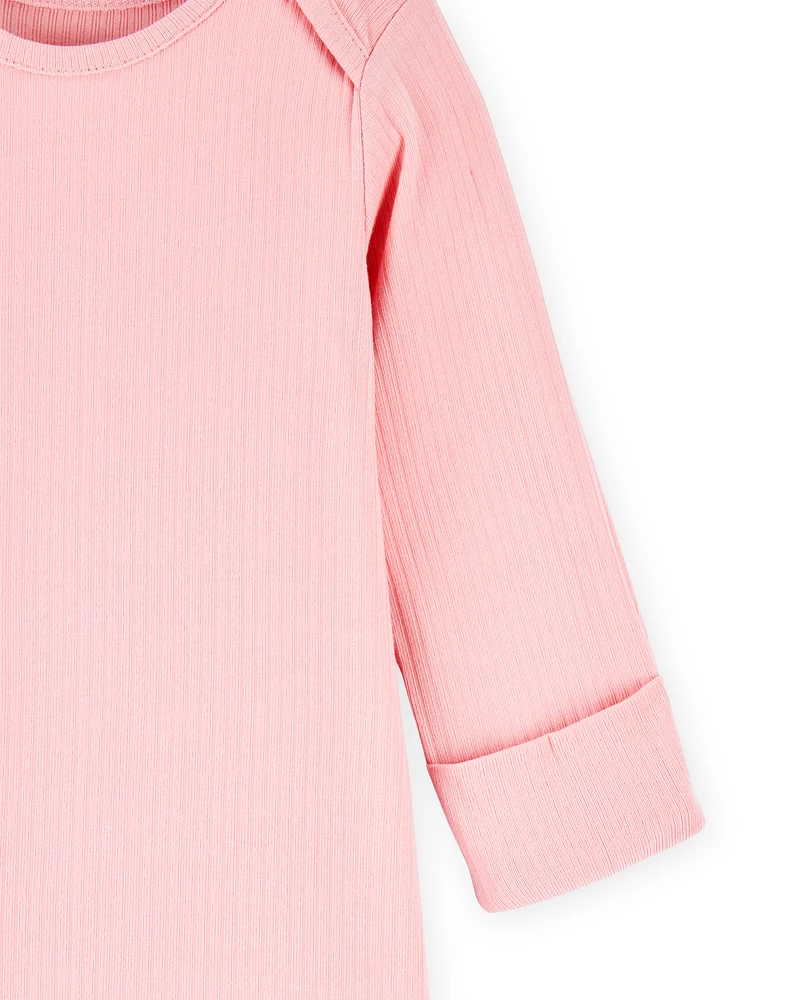 Baby Girl 2-Pack PurelySoft Sleeper Gowns - Pink