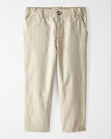 Toddler Linen Pants Made with Organic Cotton