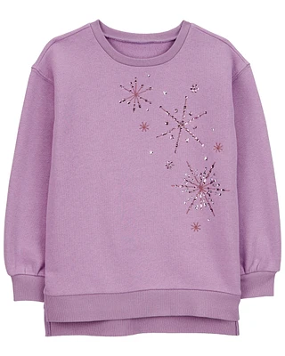 Kid Sparkle Fleece Sweashirt