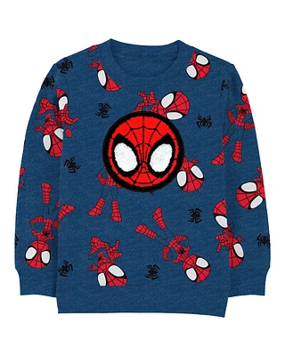 Toddler Spider-Man Pullover - Navy