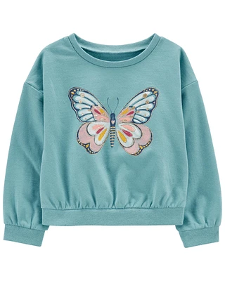 Infant Butterfly Crewneck