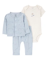 Baby 3-Piece Little Cardigan Set