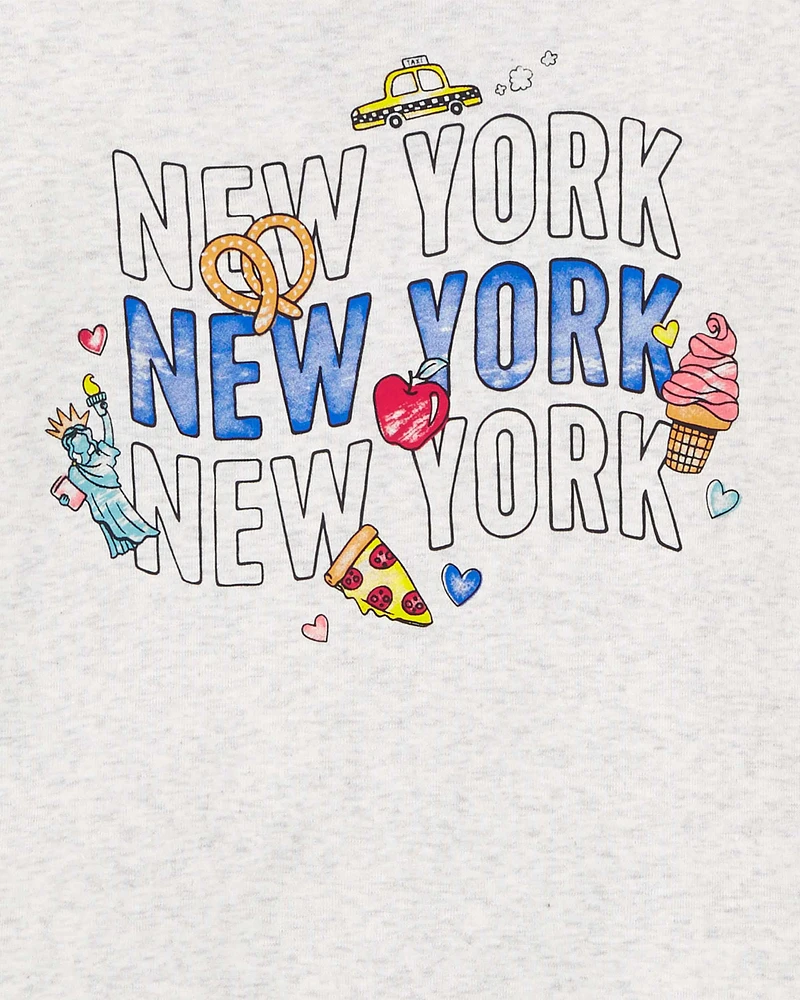 Kid 4-Piece "New York" Pyjamas Set