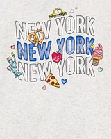 Kid 4-Piece "New York" Pyjamas Set