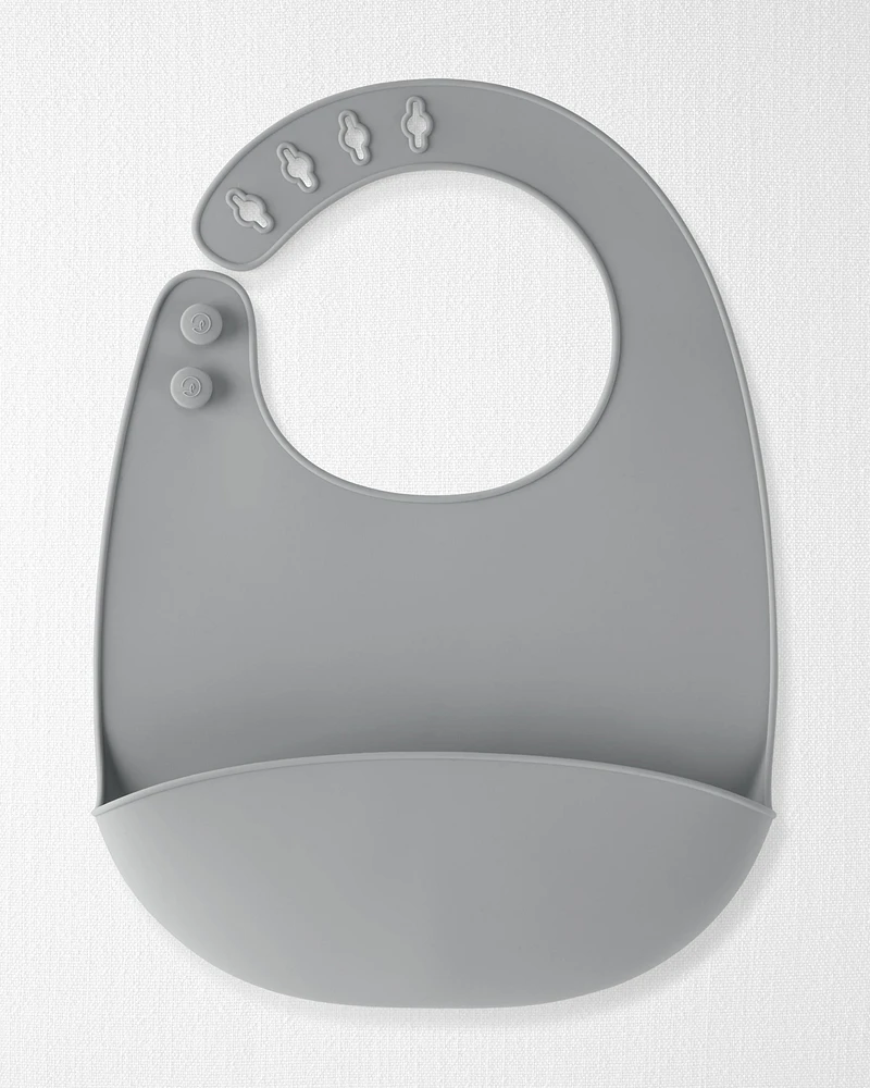 2-Pack Silicone Bibs
