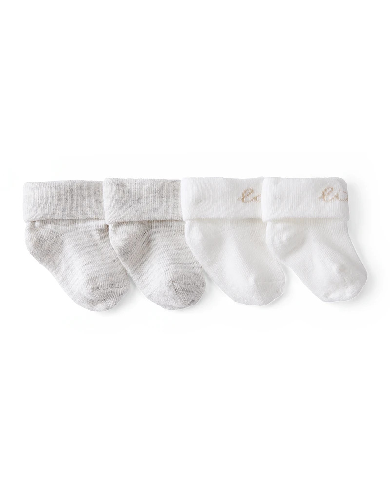 Baby 2-Pack Chick Booties