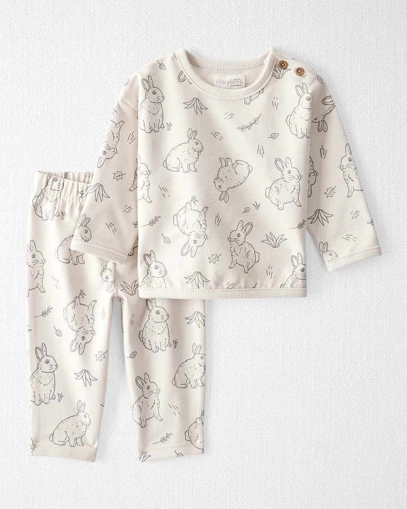 Baby 2-Piece Organic Cotton French Terry Set