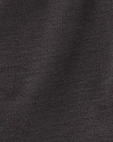 Toddler Pull-On Cotton-Blend Shorts - Black