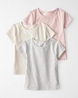Toddler -Pack Organic Cotton Tees