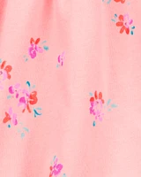 Toddler Floral Print Romper